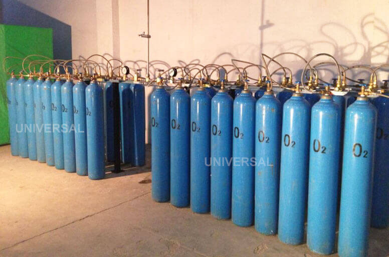 oxygen cylinder for hospital use