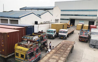 CONTAINERS AT OUR FACTORY